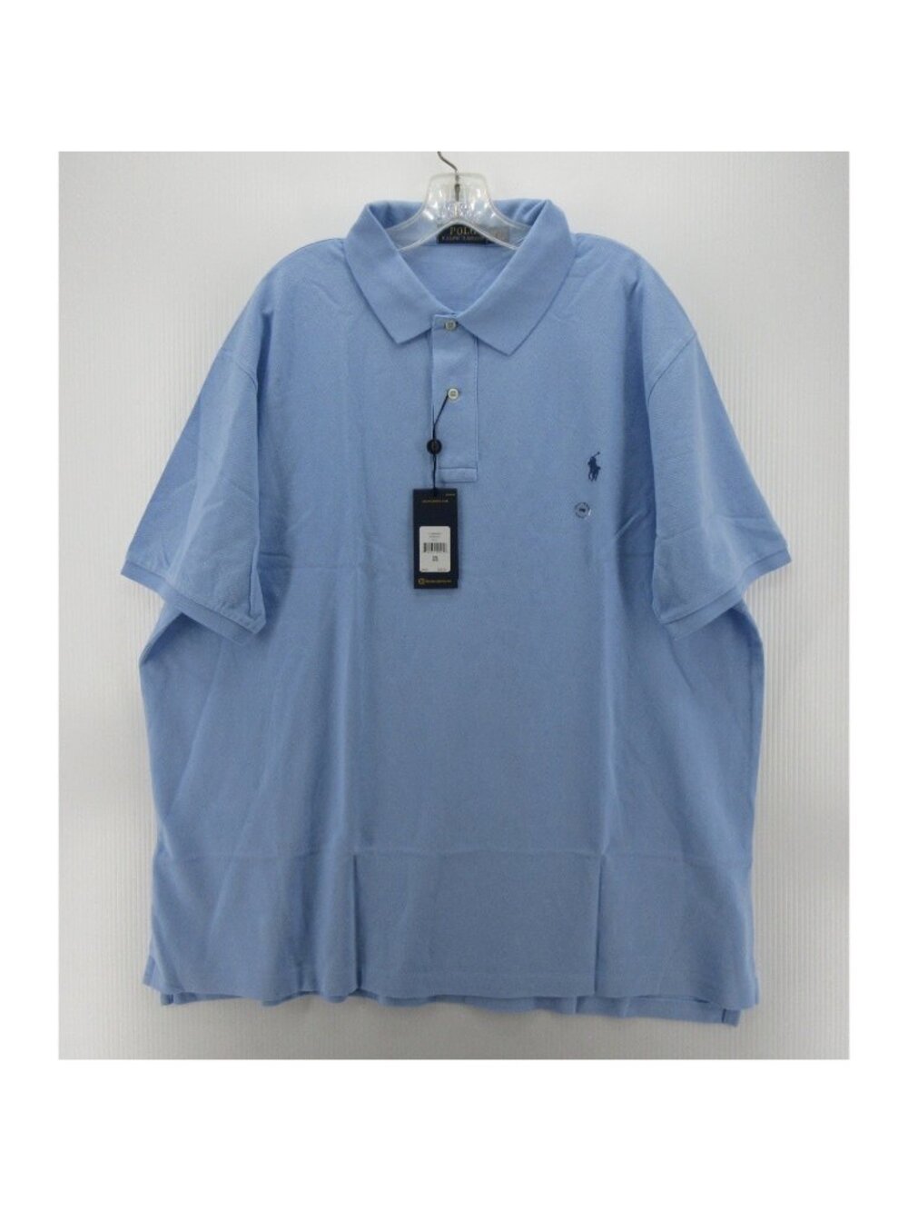 Polo Ralph Lauren Polo Shirt 2XB Big Weathered Mesh Classic Minimalist